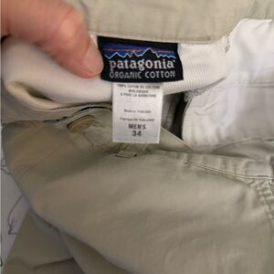 Patagonia Men's Beige Organic Cotton Pants